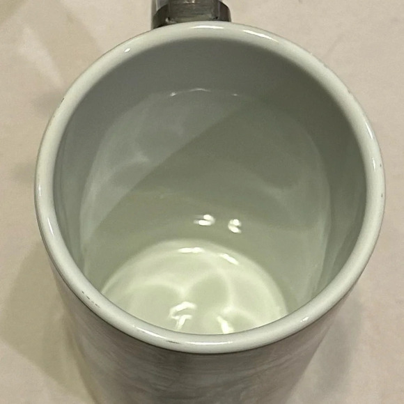 Old World Map Pewter Lidded Tankard with Guglielmo Blacuw Map excellent used con - Picture 9 of 15